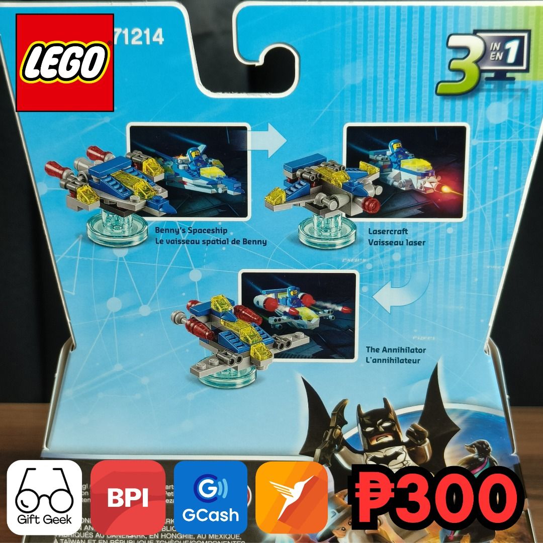 Lego dimensions benny's spaceship new arrivals