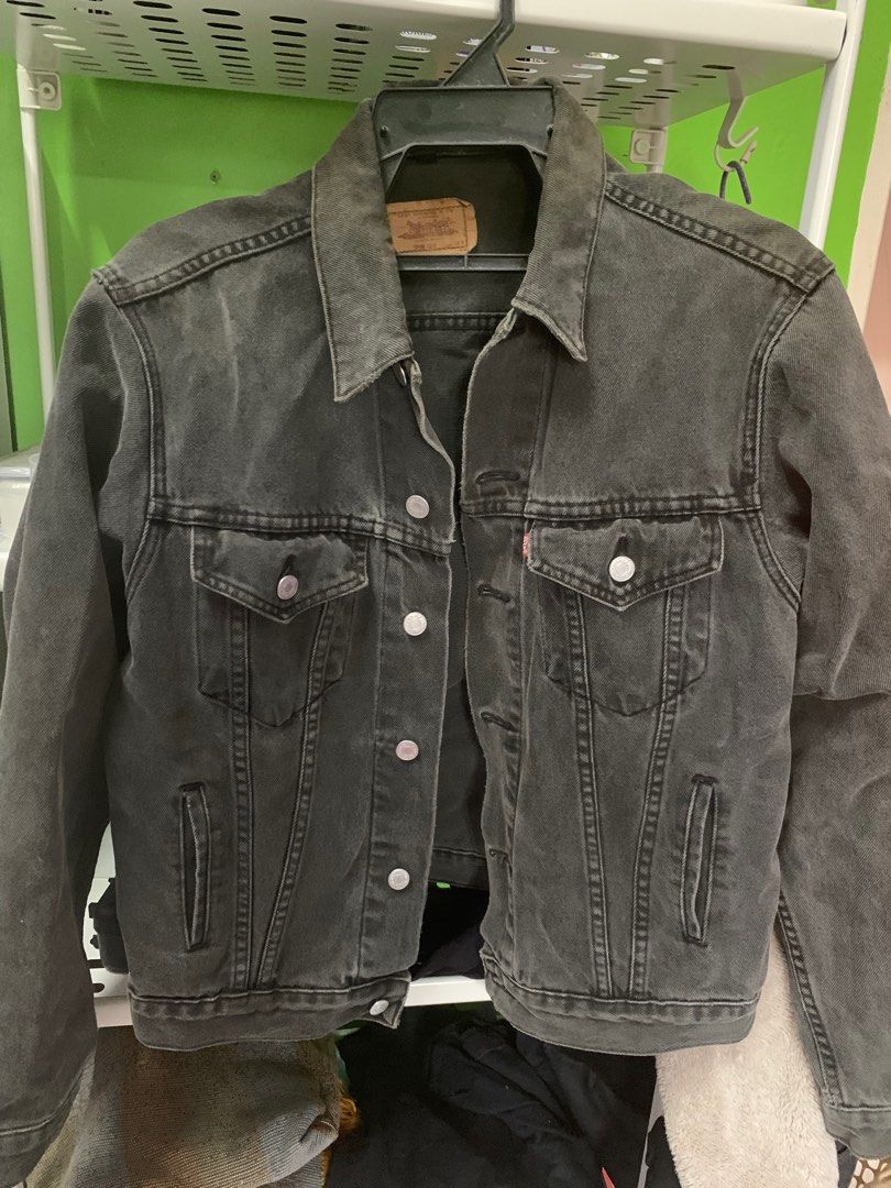 Levis 501 denim jacket top