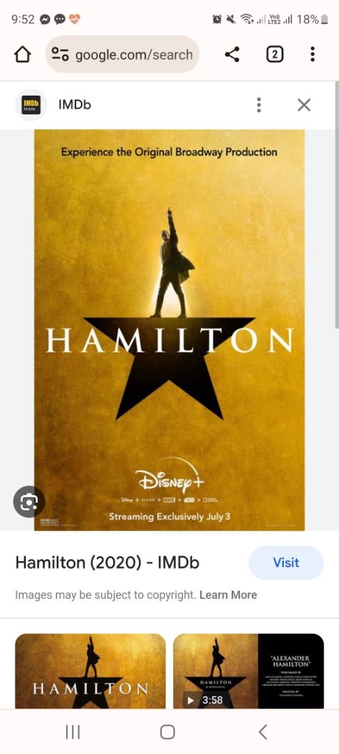 Hamilton tickets july online