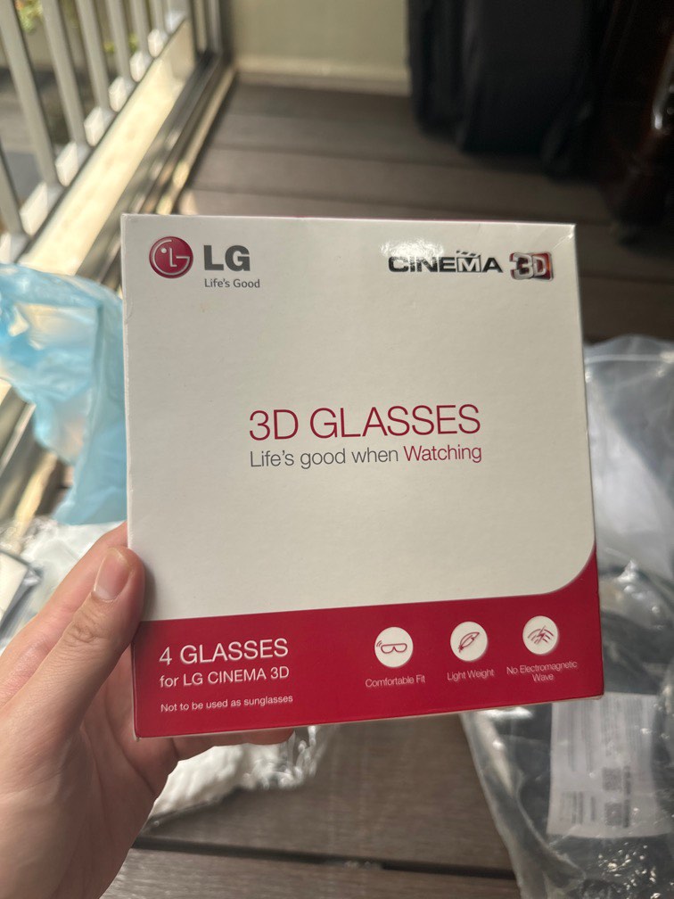 LG 3D Glasses, TV & Home Appliances, TV & Entertainment, TV Parts