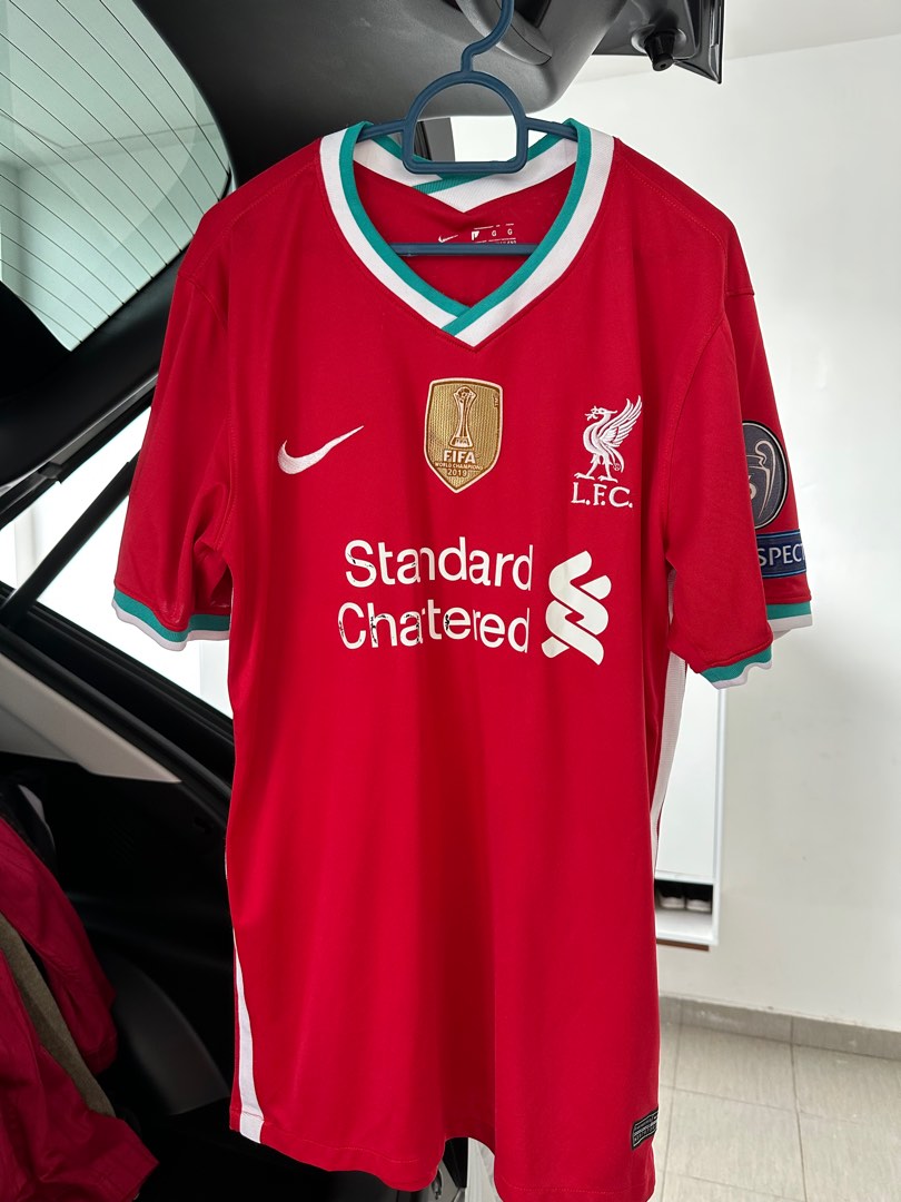 Liverpool UCL Home Jersey Men s Fashion Activewear on Carousell