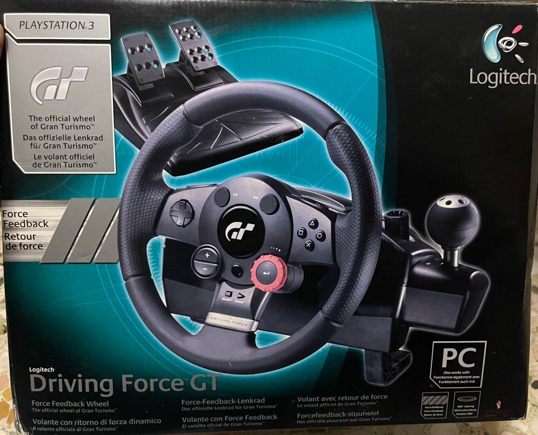 ANÁLISE VOLANTE LOGITECH DRIVING FORCE GT + GAME PLAY - 2023 