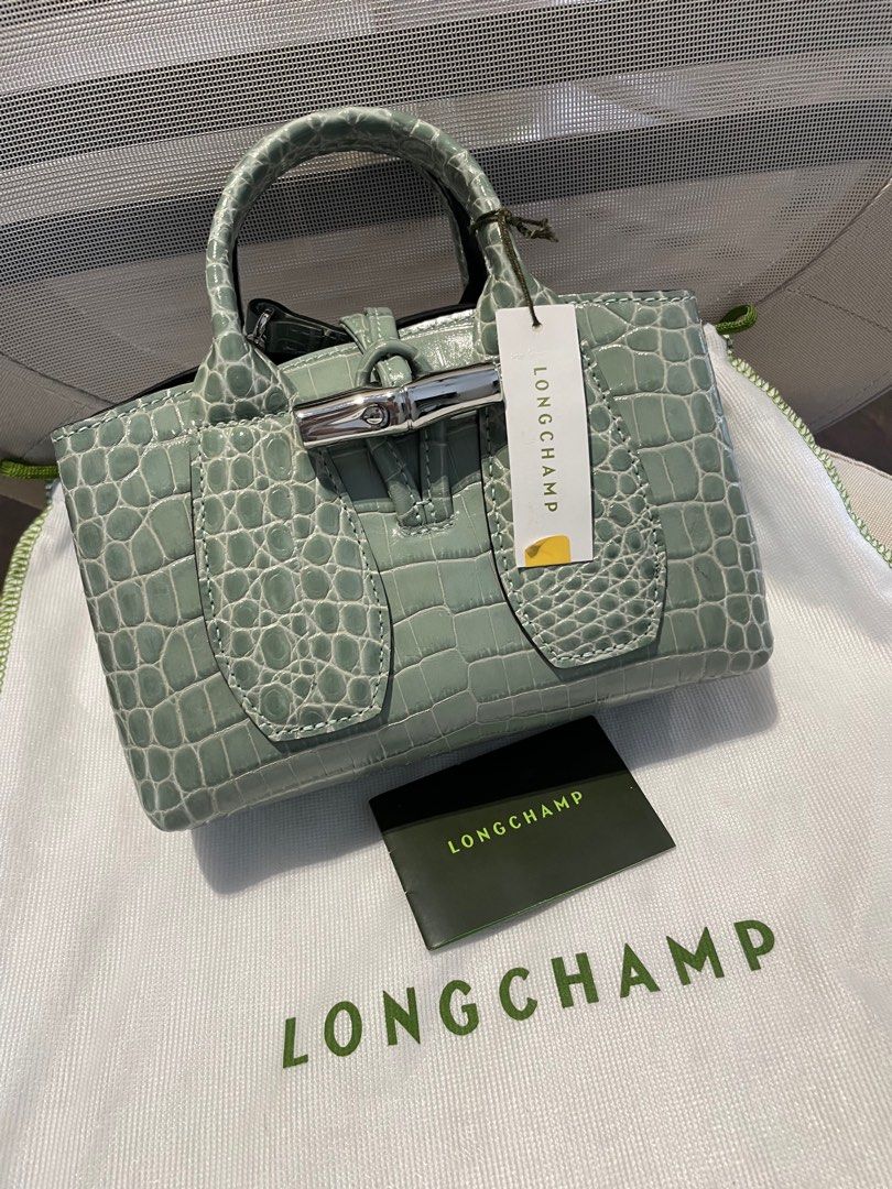 Longchamp Roseau Bucket Bag, Luxury, Bags & Wallets on Carousell