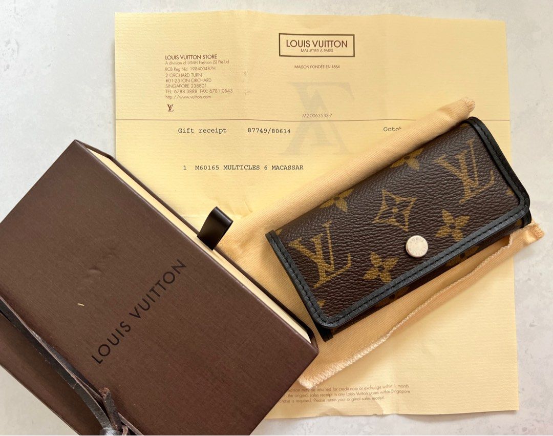 Louis Vuitton Pocket Organizer Monogram Radiant Sun Monogram Macassar