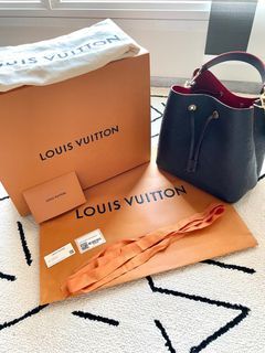 Louis Vuitton Neo Noe Unboxing ( adding the New Wave Short handle strap ) 