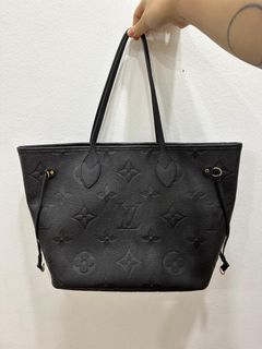 BLACK EMBOSSED LV OTG, Women's Fashion, Bags & Wallets, Tote Bags on  Carousell