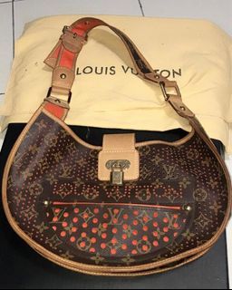 Louis Vuitton, Bags, Very Rare Lv Limited Edition Perforateddemi Lune