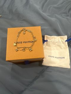 Louis Vuitton Blooming bracelet new Red Leather ref.228024 - Joli