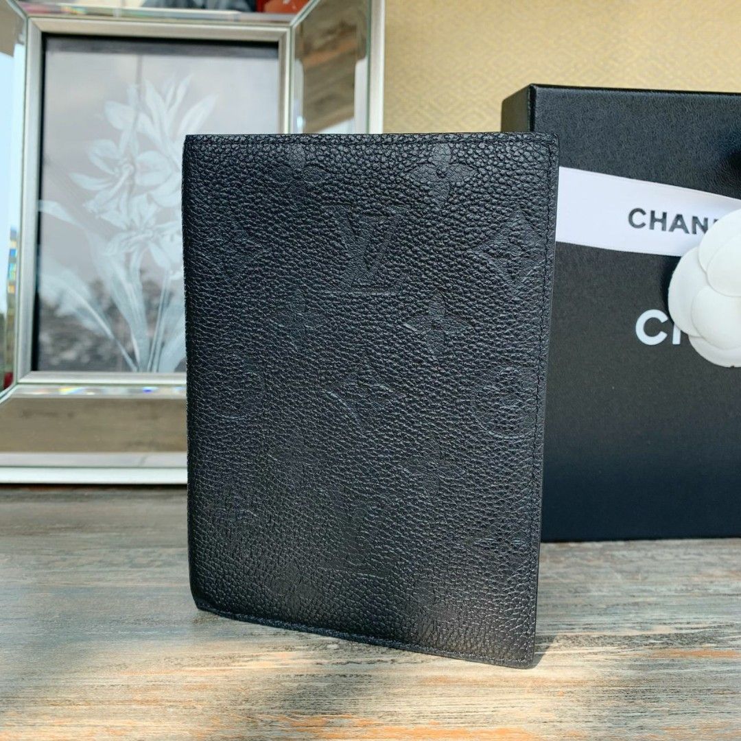 Louis Vuitton Monogram Empreinte Leather Passport Cover, Luxury, Bags &  Wallets on Carousell