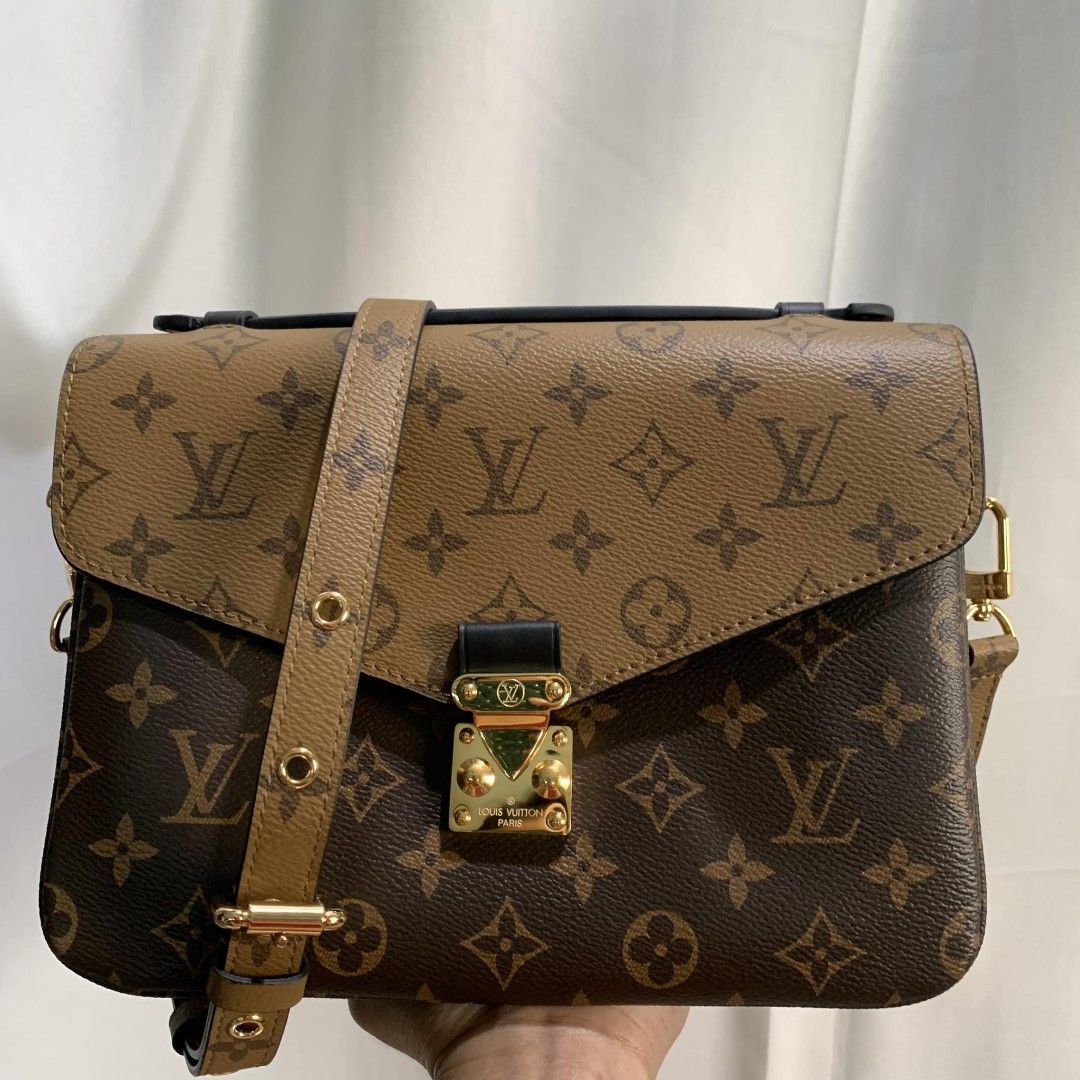 LV Pochette Metis Reverse Monogram, Luxury, Bags & Wallets on Carousell