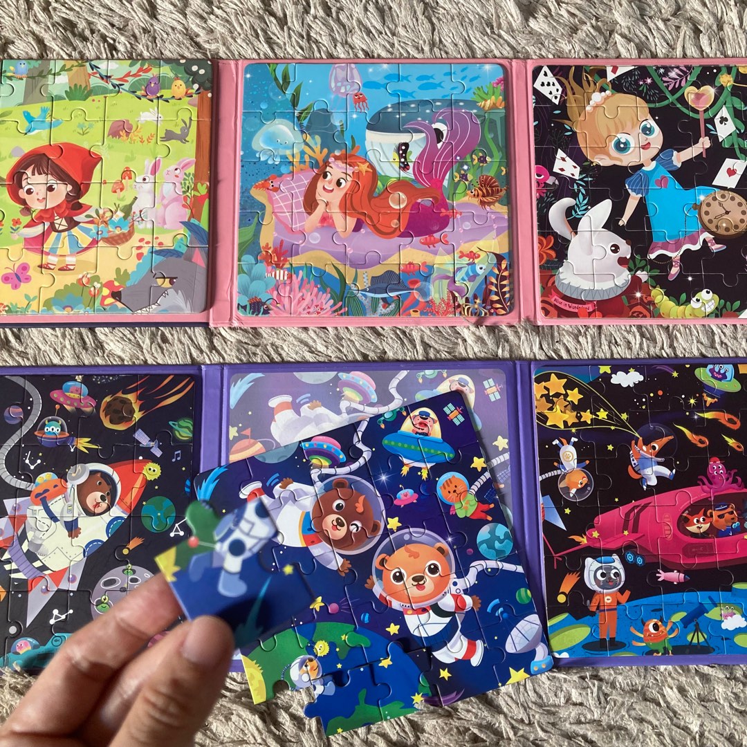 Jigsaw Puzzle Book x 2 (used), Hobbies & Toys, Toys & Games on