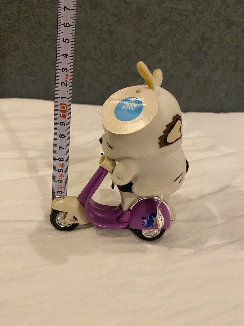 Mashi maro riding a motorcycle plush toy, Hobbies & Toys, Toys & Games ...