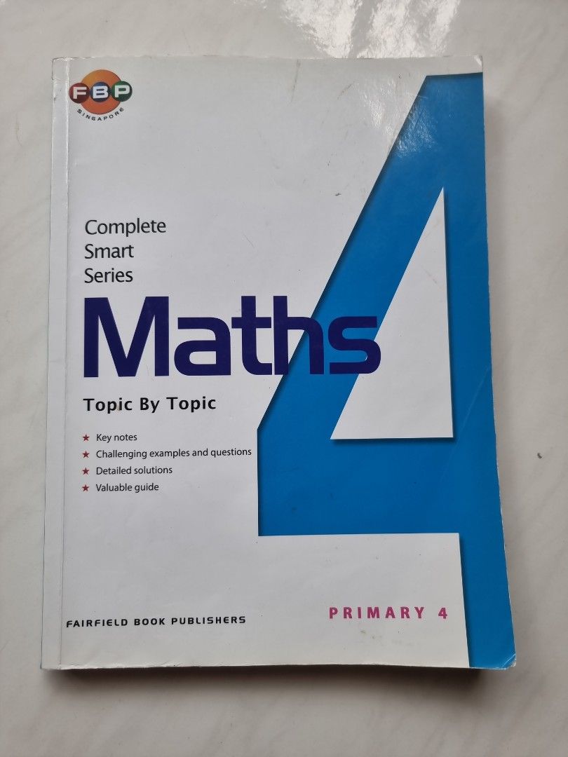 Maths primary 4, Hobbies & Toys, Books & Magazines, Assessment Books on ...