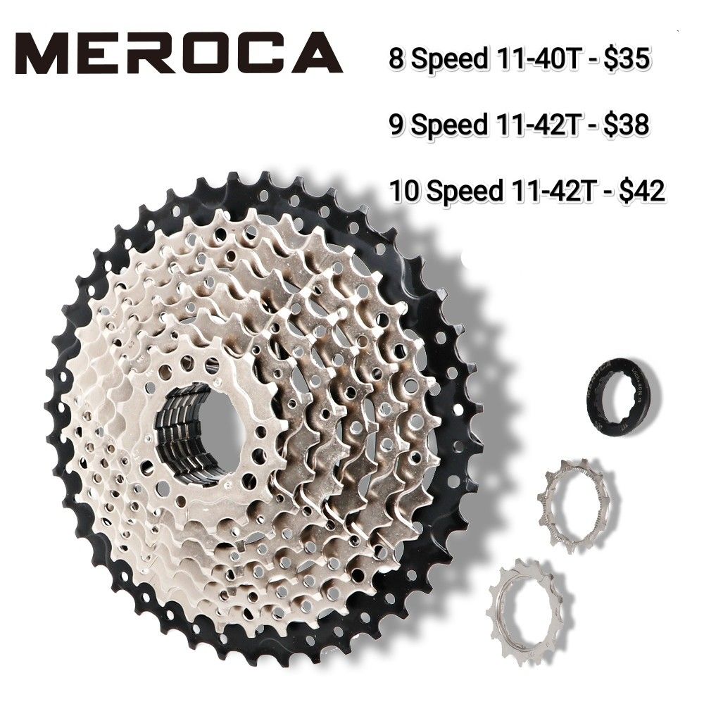 Wide ratio discount 10 speed cassette