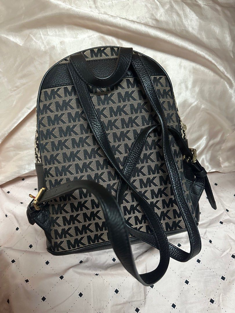 Michael kors sales abbey backpack black