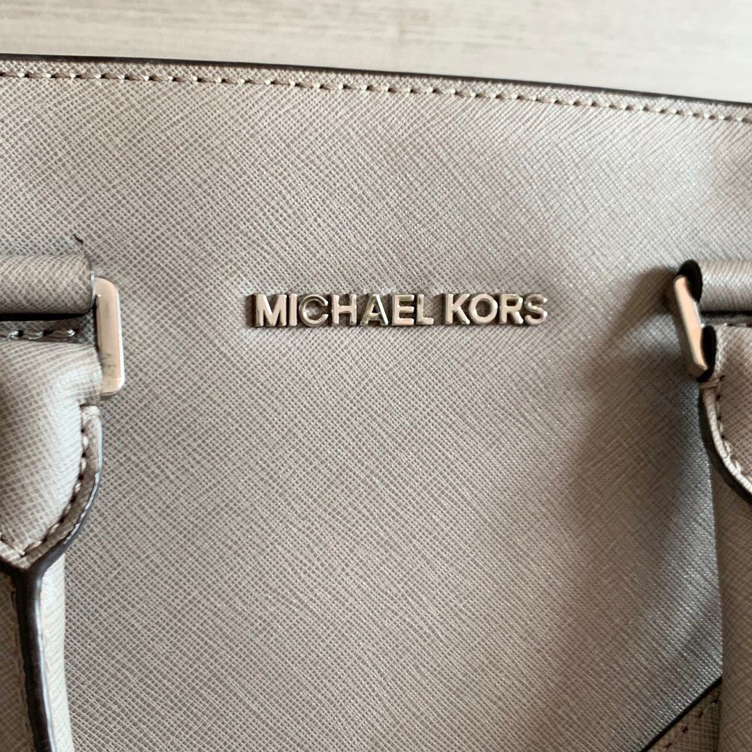 Michael kors selma pearl grey store