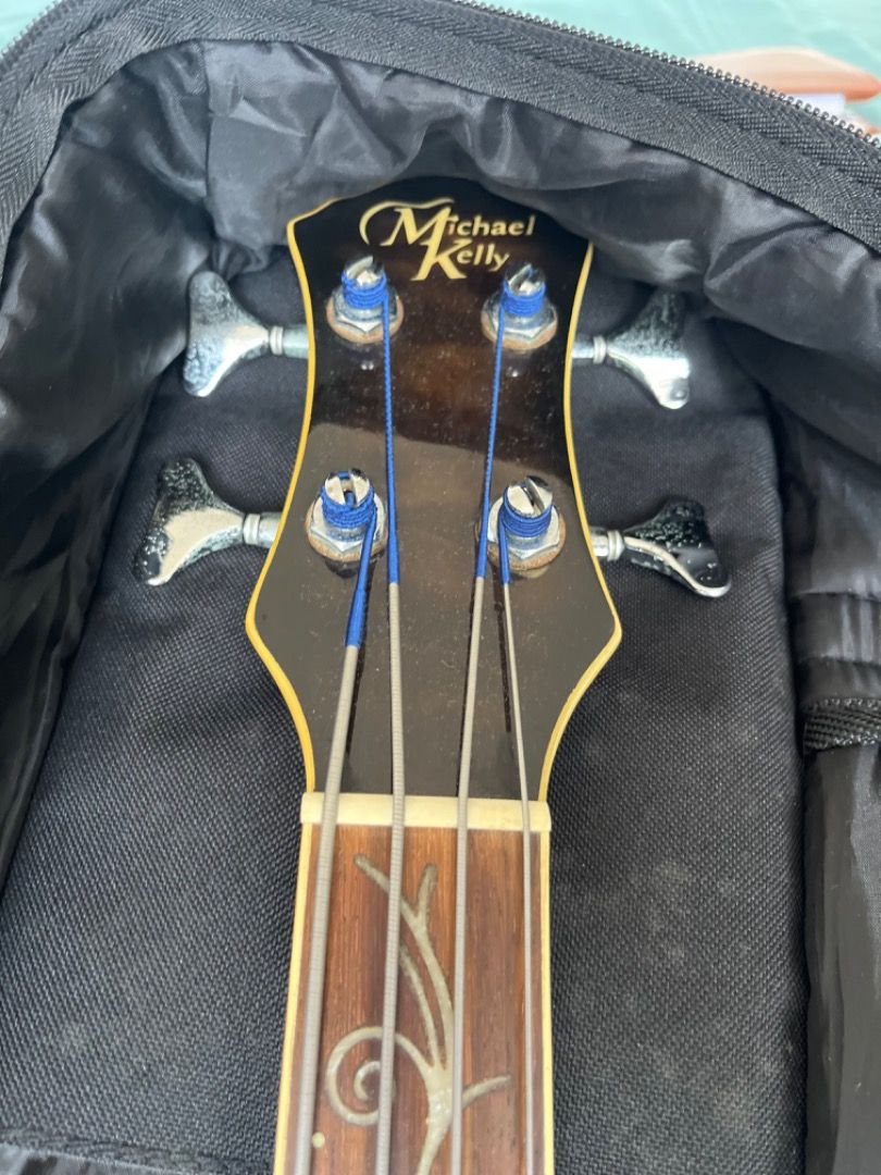 Micheal Kelly Acoustic Fretless Bass, Hobbies & Toys, Music & Media ...