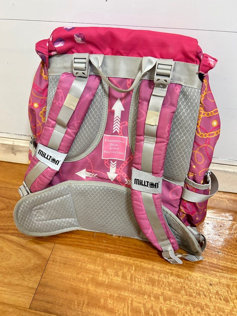 Milton discount school bag