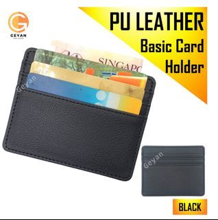 Men's Credit Card Holder Wallet Pince Damier Graphite Canvas