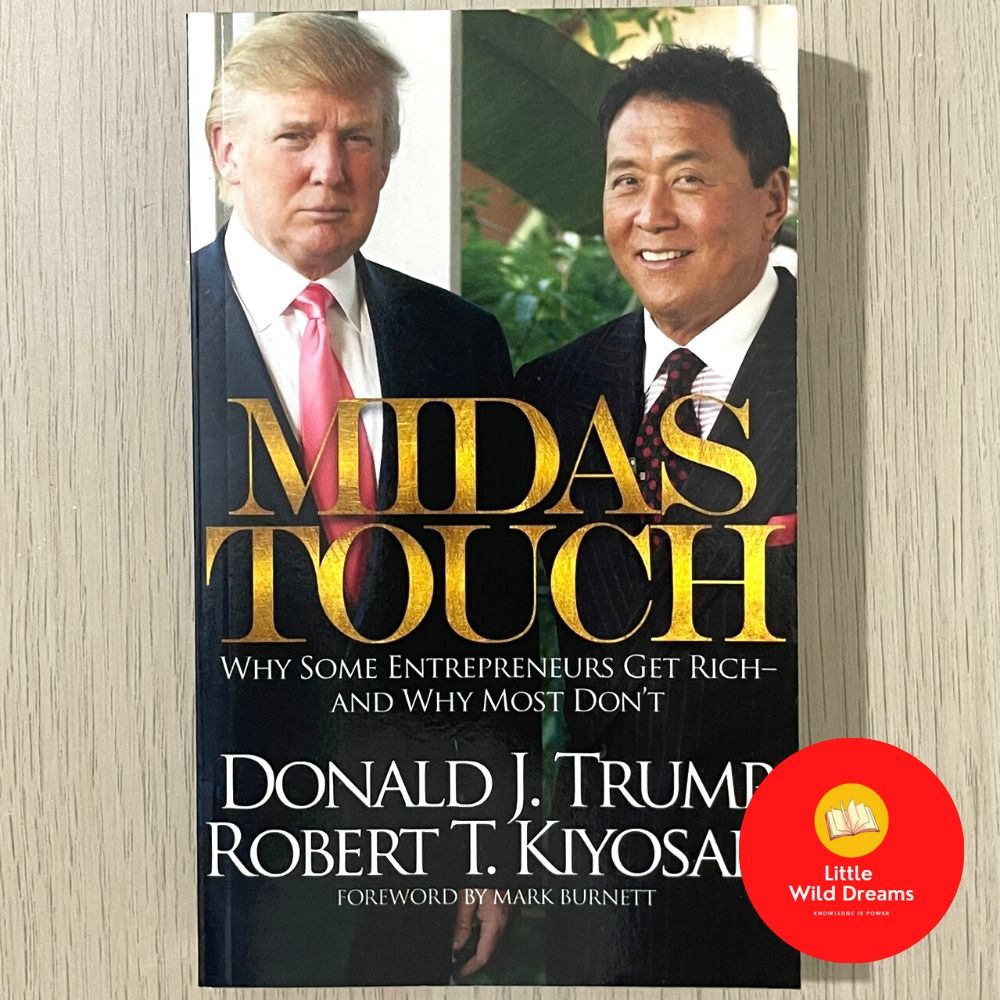 Midas Touch Audiobook by Donald J. Trump, Robert T. Kiyosaki, John
