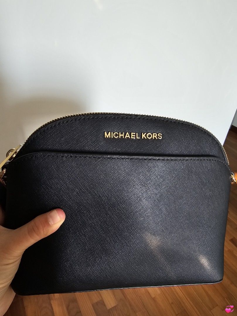 Mk sling bag black top