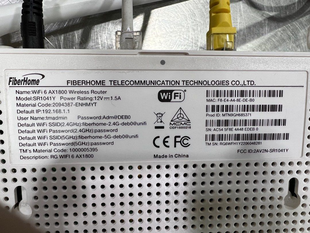 Modem and router (TM unify), Computers & Tech, Parts & Accessories