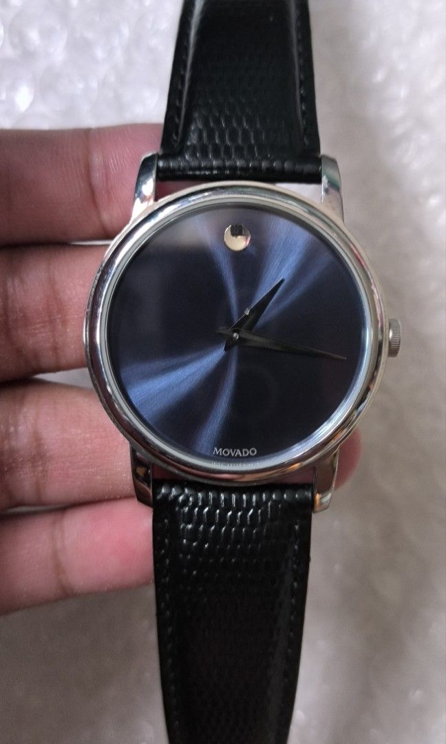 Movado Quartz (Category: Men's Watches) located in Taguig. Submitted by tester1x (Listing ID 1260002026, Image 1). Description: Movado Quartz Swiss Movement Stainless Steel Sapphire Crystal MO.01.1.14.6000 15.972.193 38.8MM Original Bracelet & Buckle.