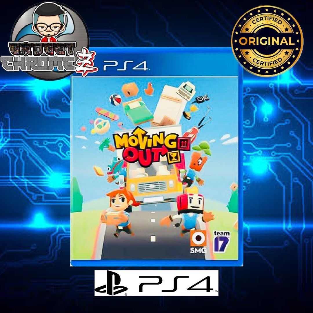 Moving Out PS4 Game BRANDNEW Video Gaming Video Games