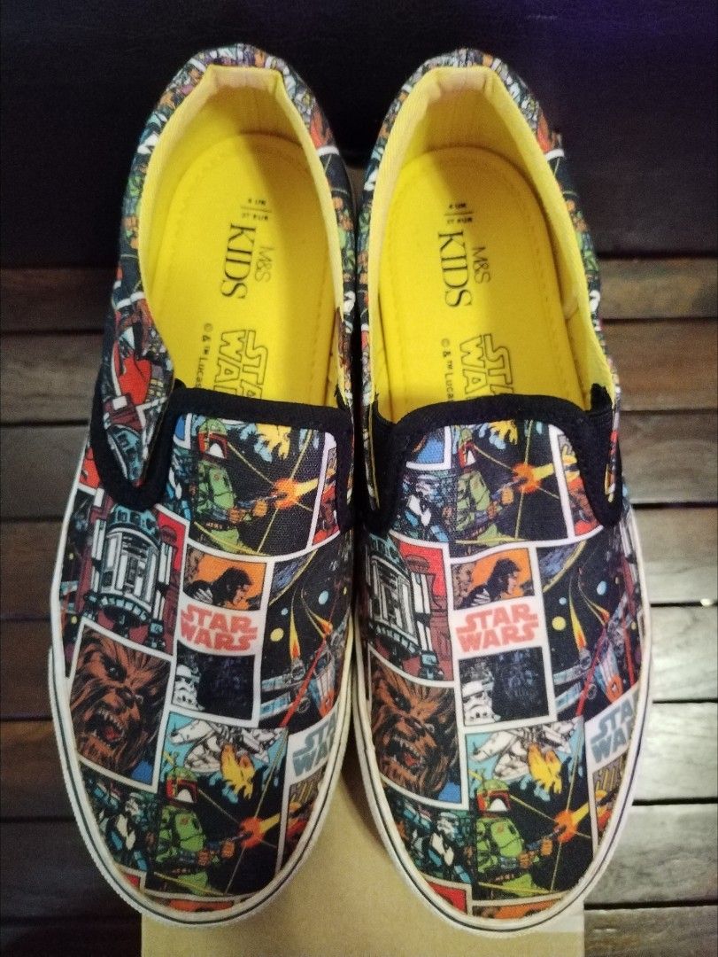Yellow store shoes m&s
