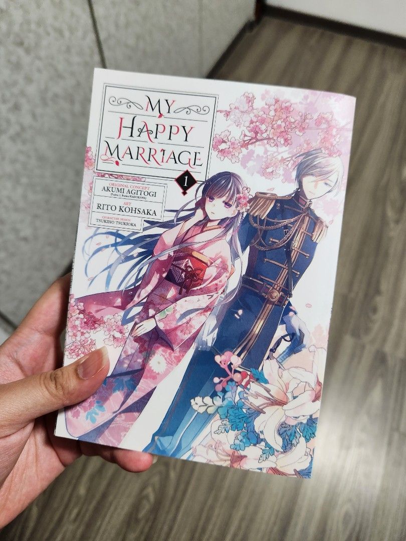 My Happy Marriage Manga Box Set My Happy Marriage Manga Volumes 1-4, Hobbies & Toys, Books & Magazines