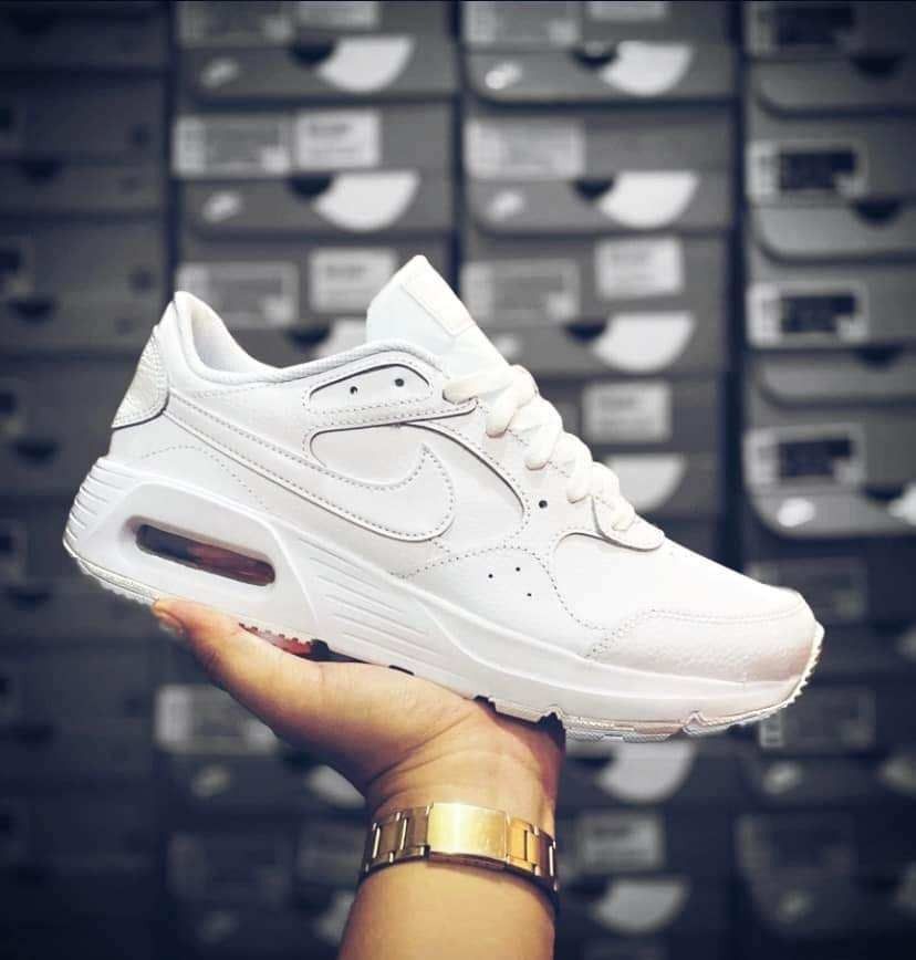 Triple white best sale shoes