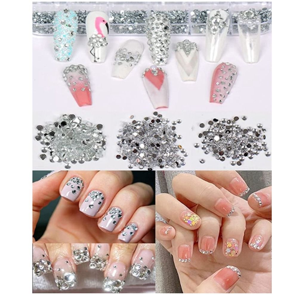 Teenitor Nail Pen Designer, Stamp Nail Art Tool with 15pcs Nail Painting  Brushes, Nail Dotting Tool, Nail Foil, Manicure Tape, Color Rhinestones for