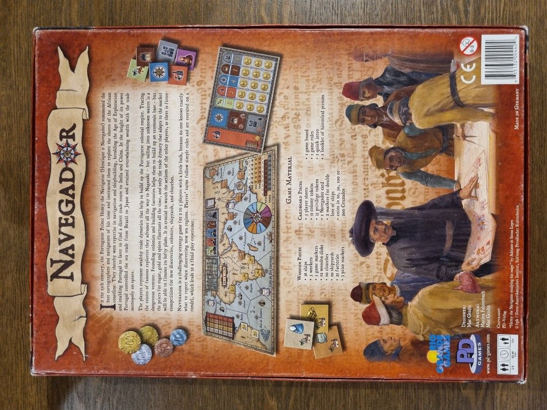 Navegador second hand board game, Hobbies & Toys, Toys & Games on