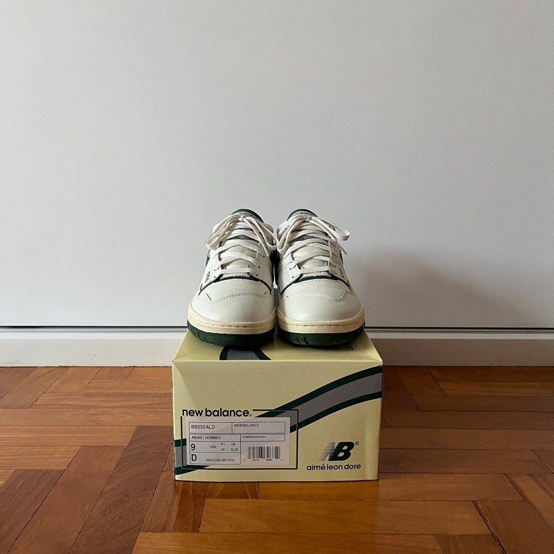 New Balance 550 x Aime Leon Dore White Green, BB550ALD