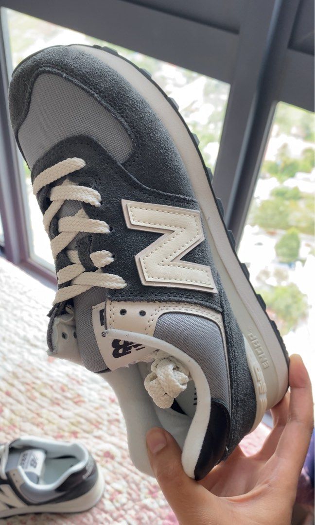 New balance discount 574 stealth grey