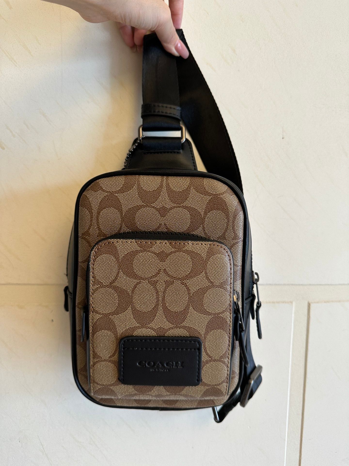 Coach calfskin bag on sale