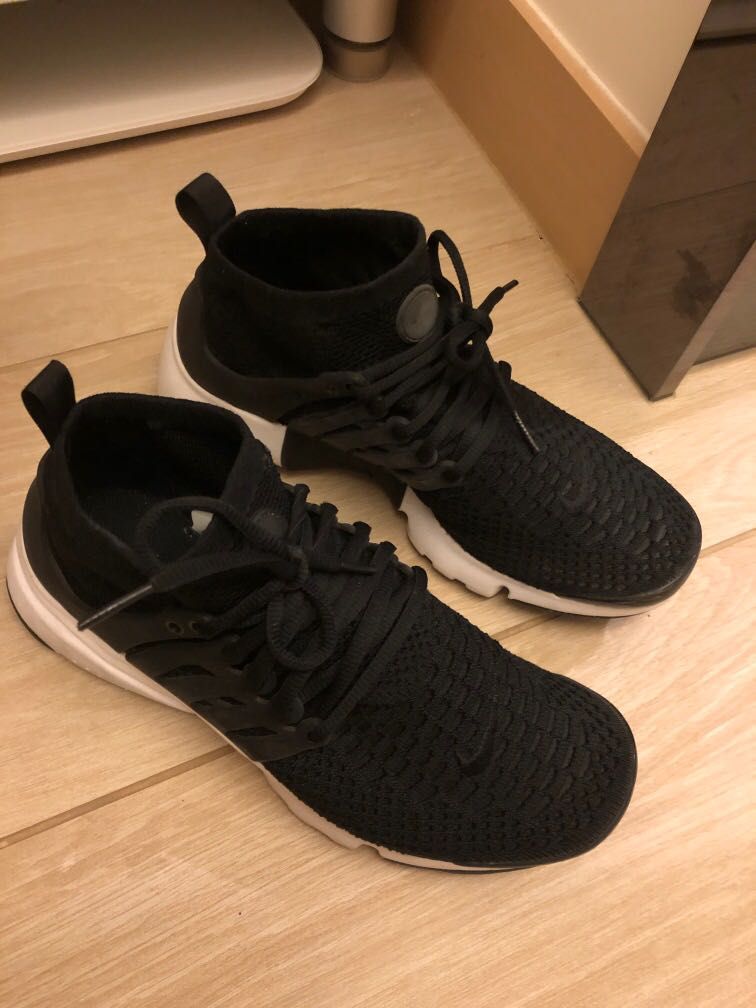 Air presto ultra flyknit triple black online
