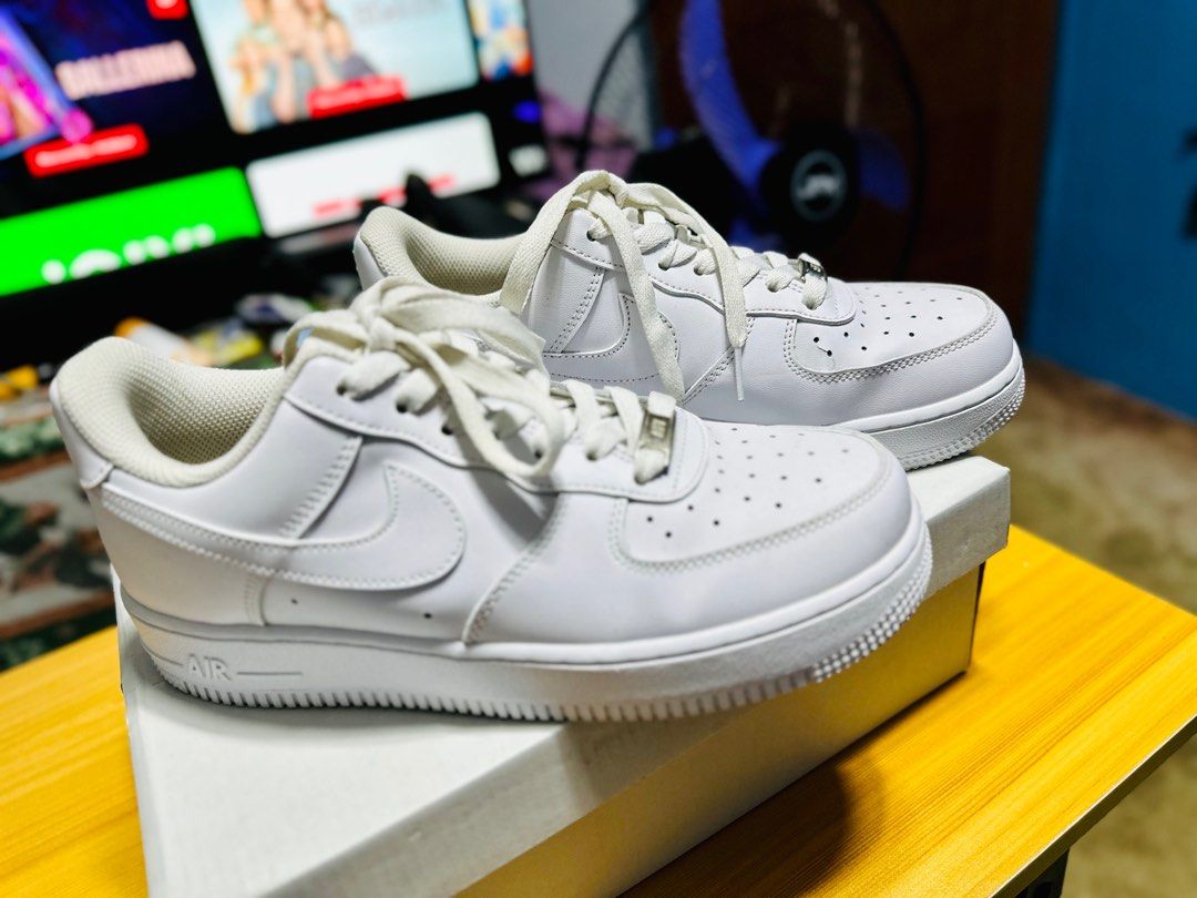 Nike Air Force 1 White Women Size 8 Women s Fashion Footwear Sneakers on Carousell