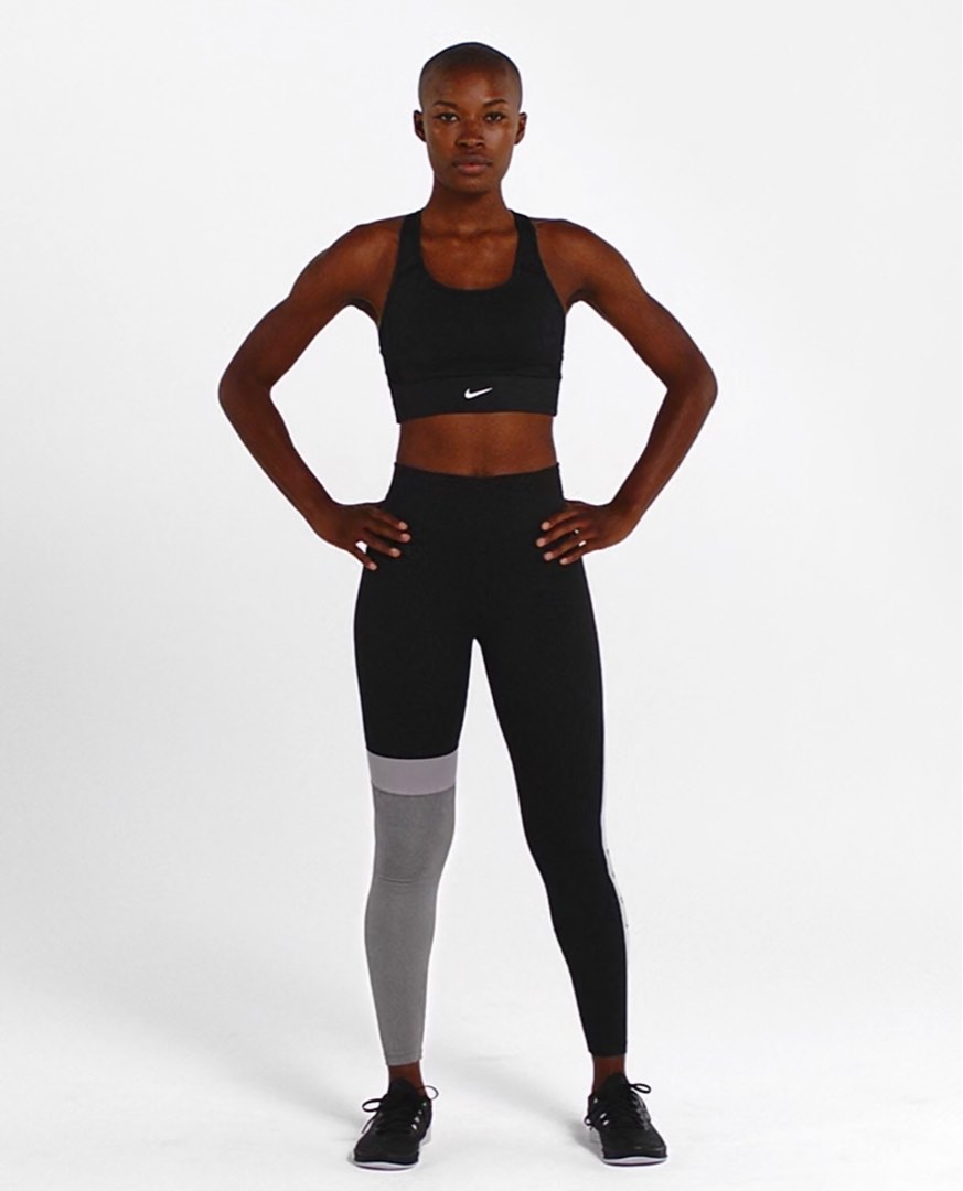 Nike tight crop on sale top