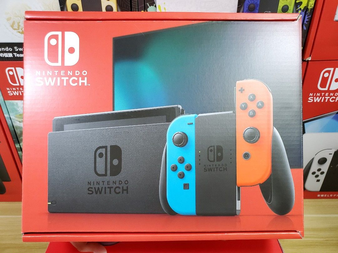 全新原裝正版Nintendo Switch遊戲主機（電池持續時間加長版）原廠原封