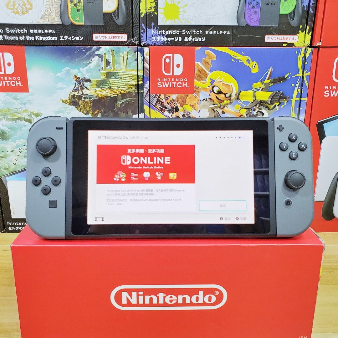 全新原裝正版Nintendo Switch遊戲主機（電池持續時間加長版）100%保證