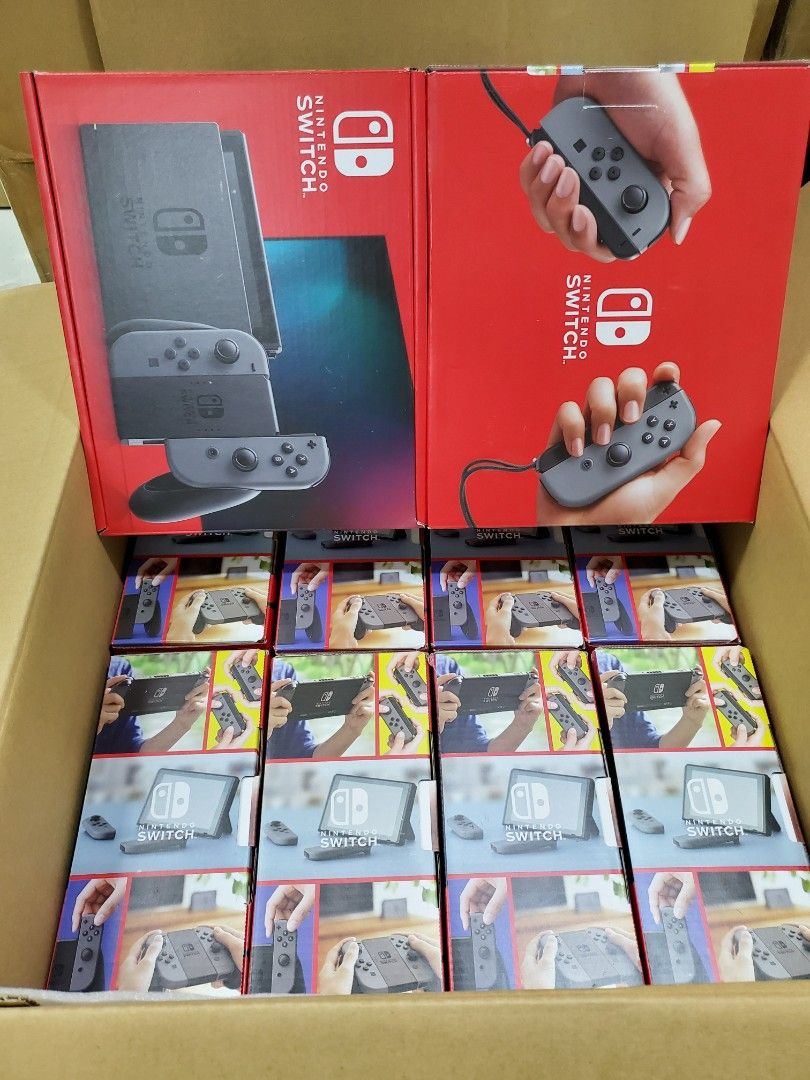 全新原裝正版Nintendo Switch遊戲主機（電池持續時間加長版）原廠原封