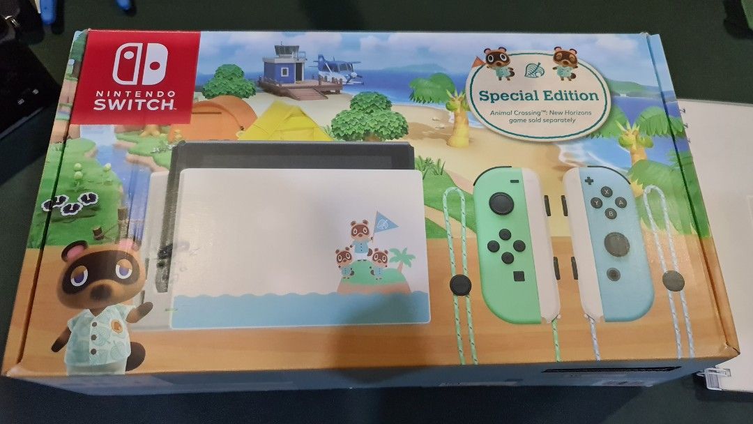 Nintendo switch limited sales edition animal crossing