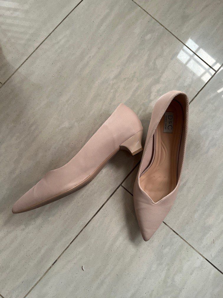 Short sales beige heels