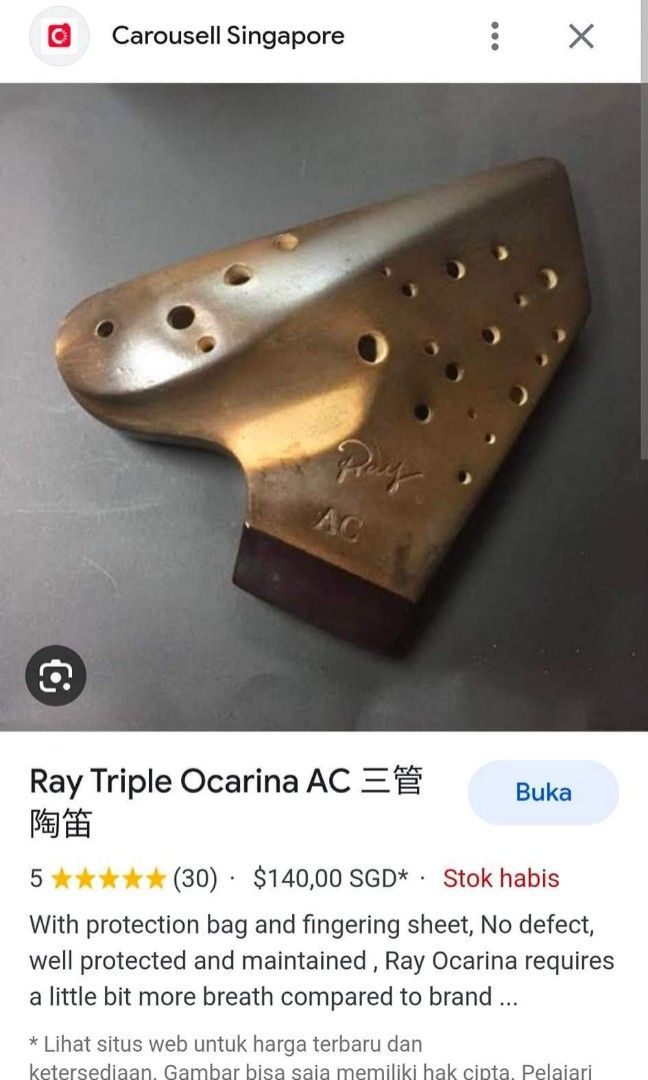 Ray ocarina online