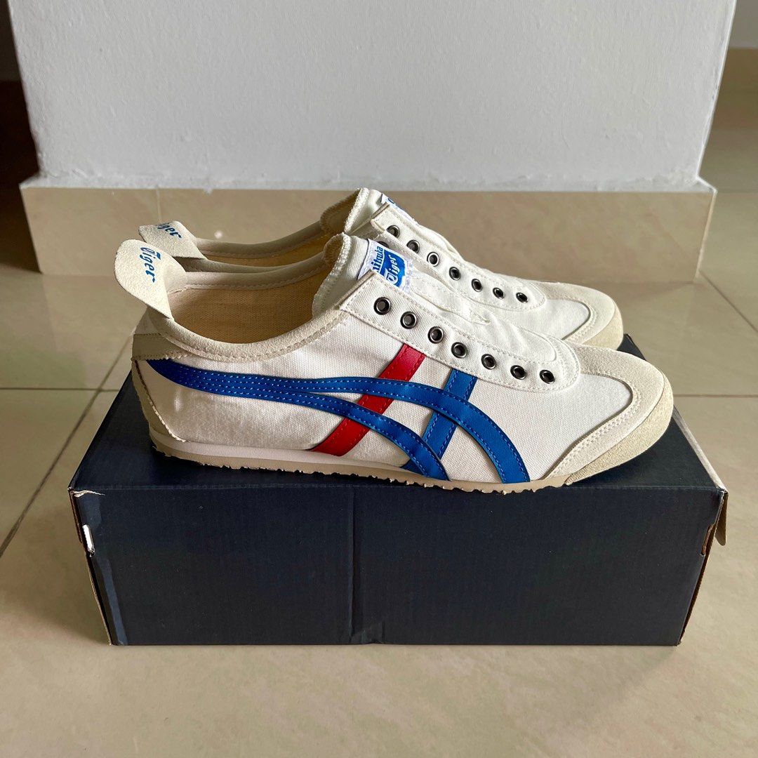 Onitsuka Tiger Mexico 66 Slip On White Tricolor