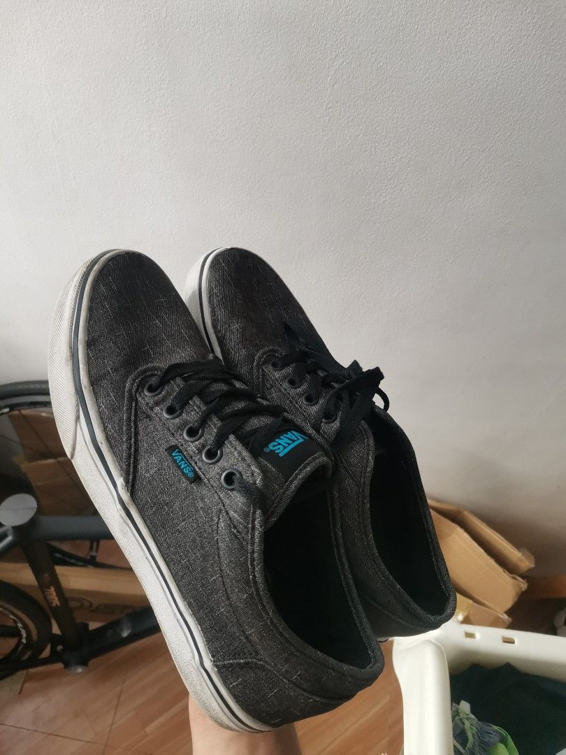 Grey vans sale size 8