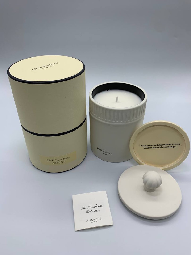 Original JO MALONE TOWNHOUSE FRESH FIG AND CASSIS CANDLE 300G
