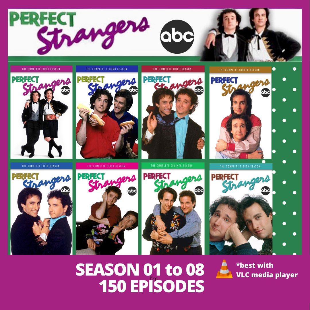 Perfect Stranger 1986 Complete Series TV Show Drama Season 1 to Season