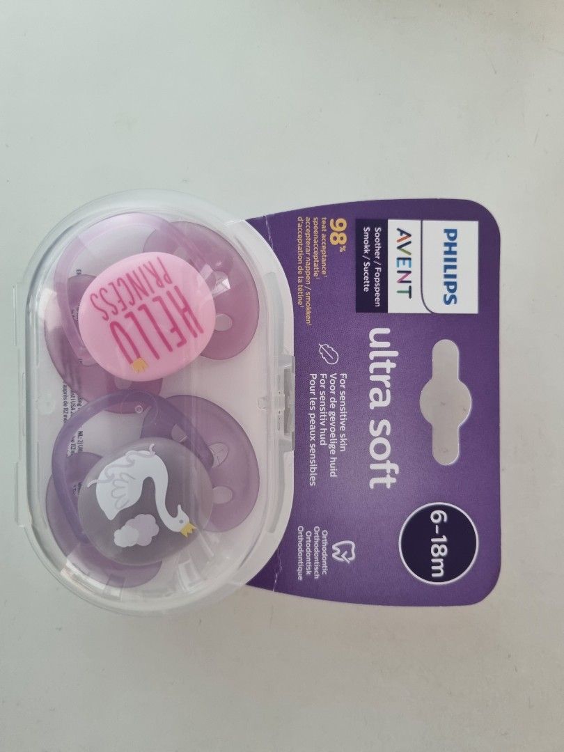Phillips Avent ultra air pacifiers, Babies & Kids, Nursing & Feeding